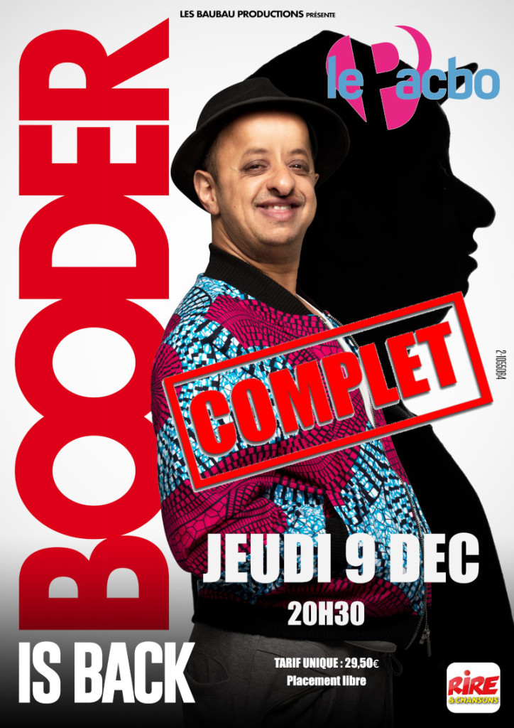 Booder is back ! (Festival de la Vague du Rire)