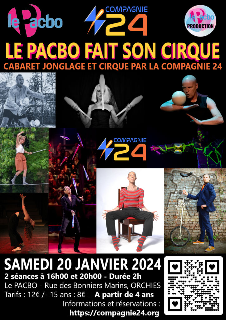 LE PACBO FAIT SON CIRQUE 2024