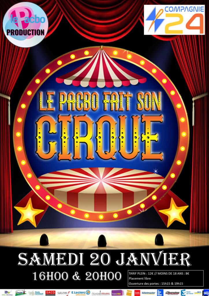 LE PACBO FAIT SON CIRQUE 2024
