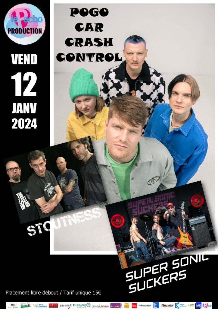 POGO CAR CRASH CONTROL + SUPER SONIC SUCKERS + STOUTNESS