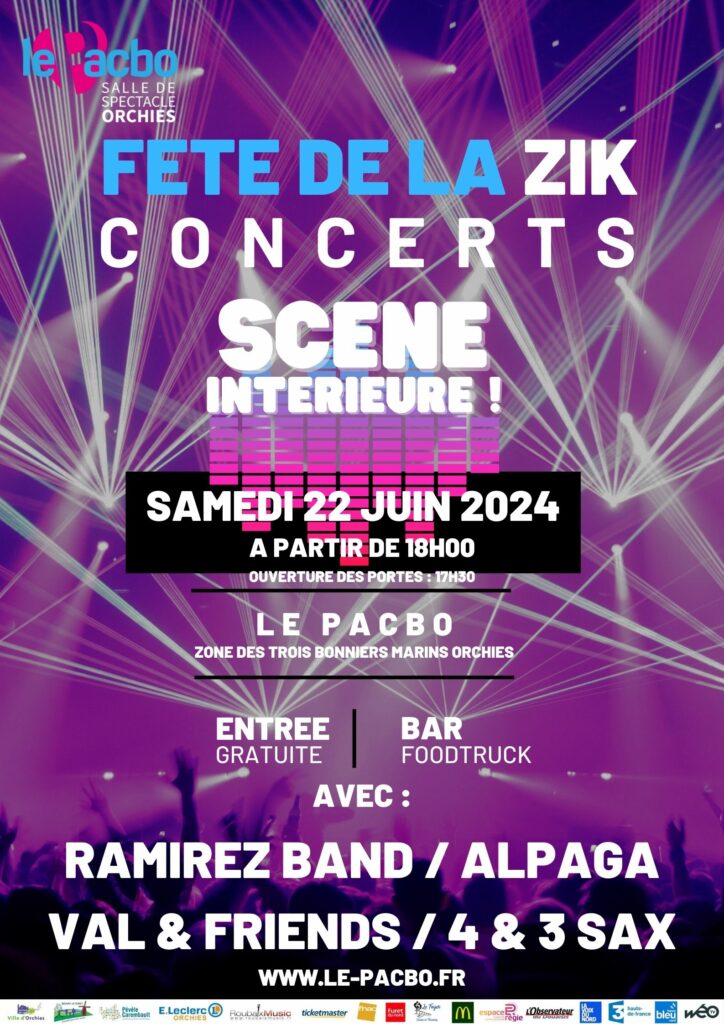 LE PACBO FAIT SA FÊTE DE LA ZIK !