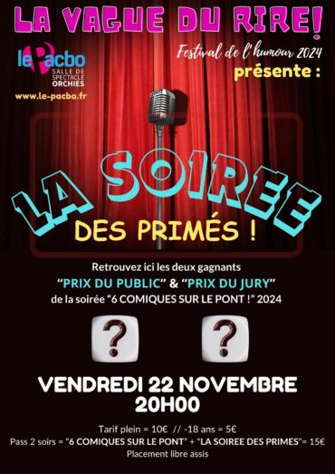 SOIREE DES PRIMÉS