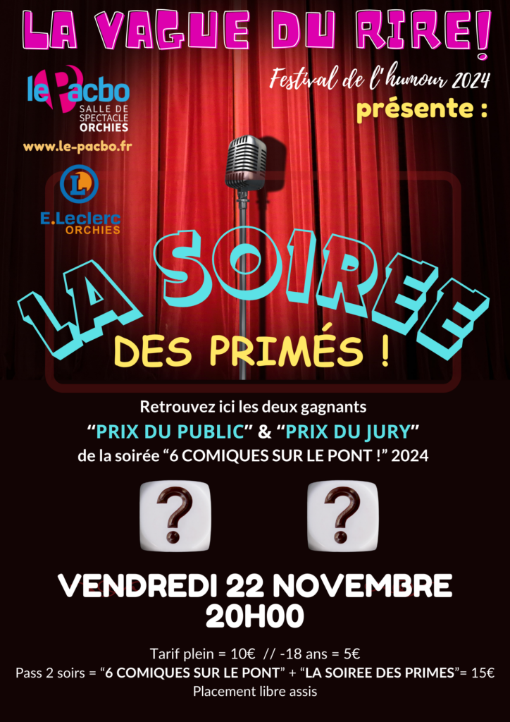 LA VAGUE DU RIRE #2024 présente :
