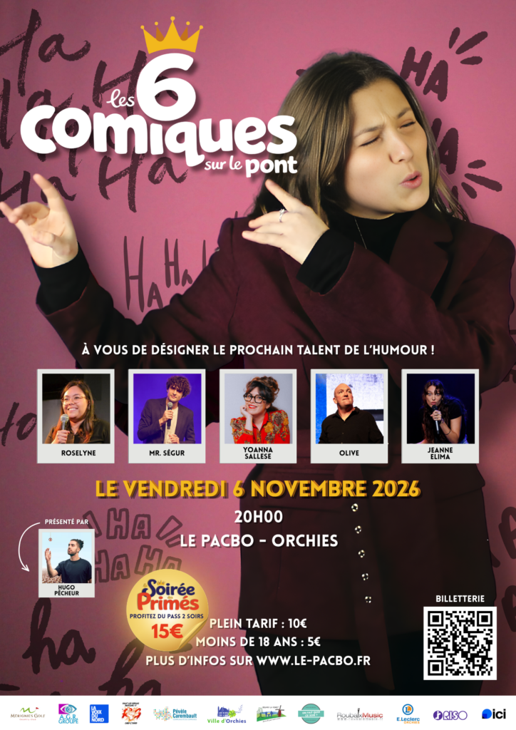 LES 6 COMIQUES SUR LE PONT #14 : ÉDITION 2026