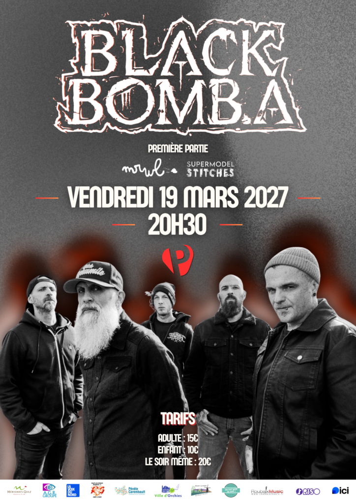 BLACK BOMB A + MRWL + SUPERMODEL STITCHES